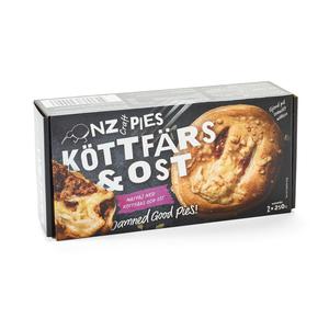 NZ Pies Paj Köttfärs & Ost 2-pack