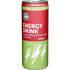 Euroshopper Energidryck Cactus Lime Sugar free
