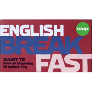 Coop Svart Te English Breakfast