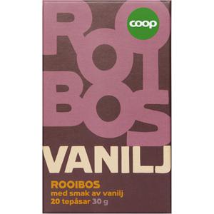 Coop Te Rooibos Vanilj