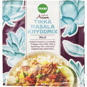 Coop Kryddmix Tikka Masala