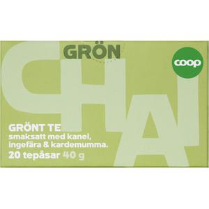 Coop Grönt Te Chai