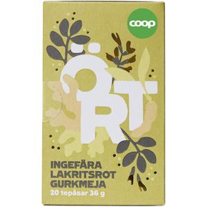 Coop Örtte Ingefära/Lakritsrot/Gurkmeja