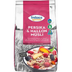 Frebaco Kvarn Musli Persika & Hallon