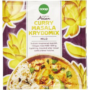 Coop Kryddmix India spices Curry Masala