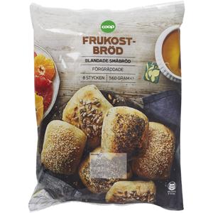 Coop Frukostbröd Mix 8-pack