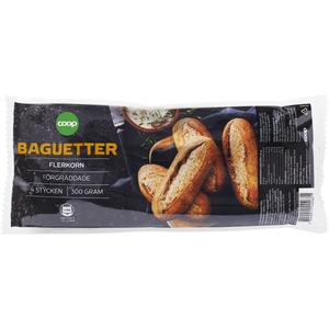 Coop Baguette Flerkorn 4-pack