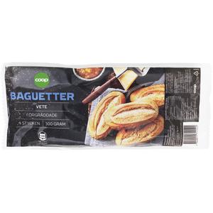 Coop Vetebaguetter 4-pack