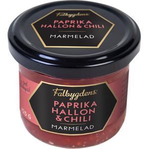 Falbygdens® Rekommenderar Delikatessmarm Paprika/Hallon/Chili