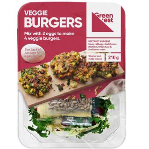 Greenest Grönsaksbiffar Rödbeta ca 4 biffar Klass1