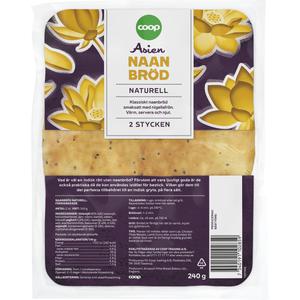Coop Naanbröd Original 2-pack