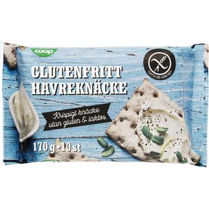 Coop Glutenfritt Havreknäcke 10-pack