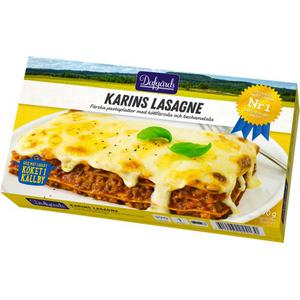 Dafgårds Karins Lasagne Fryst 390g