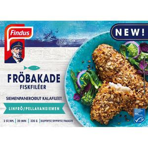 Findus Fröbakade Fiskfiléer Linfrö Fryst MSC 220g
