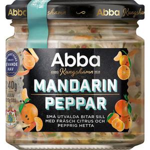 Abba Sill Mandarin Peppar 240g