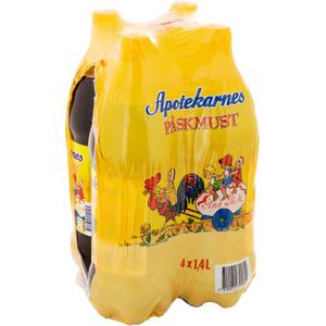 Apotekarnes Påskmust 4x140cl