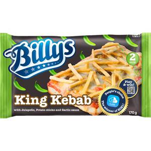 Billys Pizza King Kebab Fryst 170g