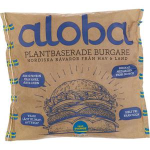 Aloba Burgare Plantbaserad Fryst 400g