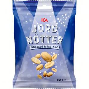 ICA Jordnötter 250g