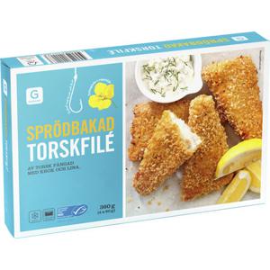 Garant Torskfilé Sprödbakad Fryst