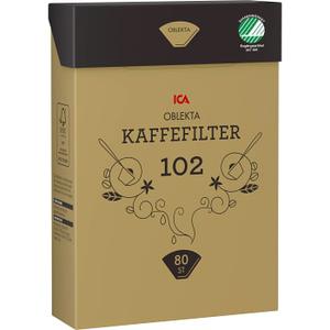 ICA Kaffefilter oblekta 102 80-p