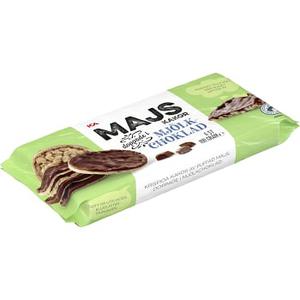 ICA Majskakor chokladdoppade 100g