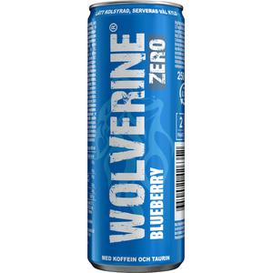 Wolverine Energidryck Zero Blueberry