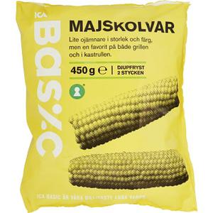ICA Basic Majskolvar 450 g