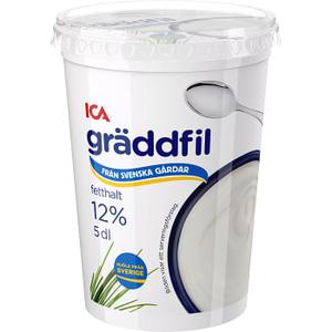 ICA Gräddfil 12% 5dl