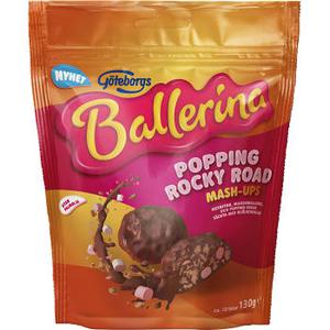 Ballerina Kex Mash-ups Poppig Rocky Road 130g
