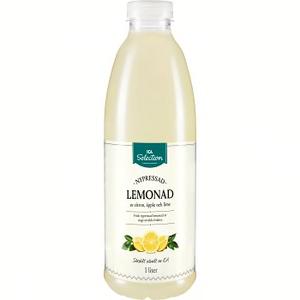 ICA Selection Lemonad Nypressad Citron 1l