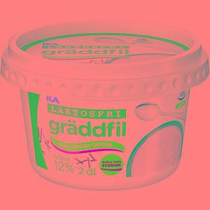 ICA Gräddfil Laktosfri 12% 2dl
