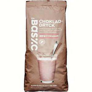 ICA Basic Chokladdryck Refill 800g