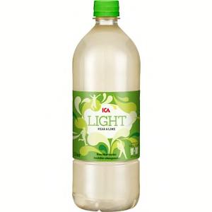 ICA Lightdryck Päron & Lime 1l