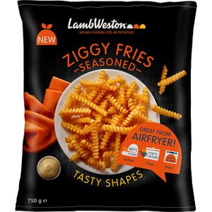 Lamb weston Ziggy Seasoned Fries 750g