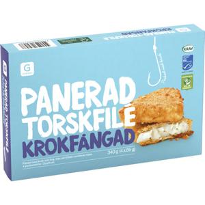 Garant Eko Panerad Torskfilé Fryst