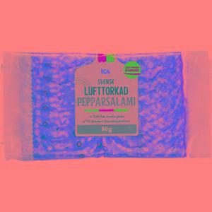 ICA Salami Peppar Lufttorkad 80g