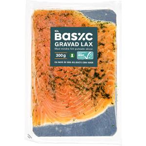 ICA Basic Lax Gravad 300g