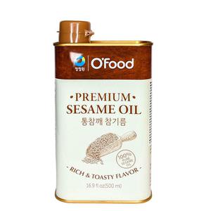 CHUNG JUNG ONE Premium Rostad Sesamolja 500g