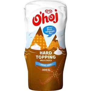 Ohoj Dessertsås Mjölkchoklad Hard Topping 300g
