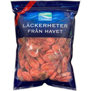 Feldts Räkor med Skal 50/70 MSC Fryst 1000g