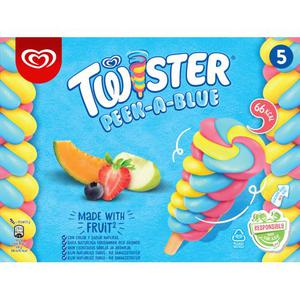 GB Glace Twister Glass Peek-a-Blue 350ml