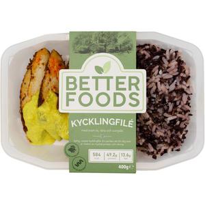 Better Foods Kycklingfilé med Currysås 400g