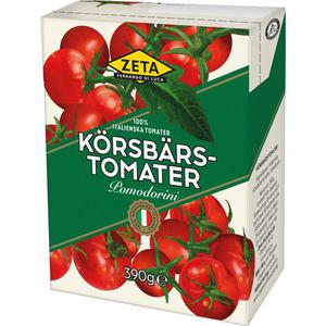 Zeta Körsbärstomater 390g