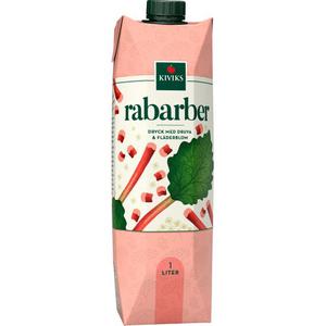 Kiviks Rabarberdryck med Druva & Fläder 1L