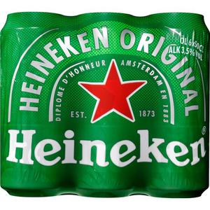 Heineken Öl Lager 3,5% 6x50cl