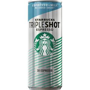Starbucks Tripleshot Espresso Utan Tillsatt Socker Fairtrade 300ml