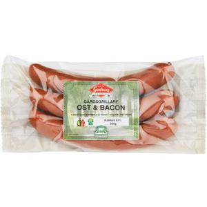 Gudruns Gårdsgrillare Ost & Bacon 300g