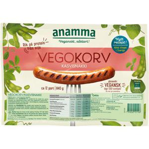 Anamma Vegokorv Fryst 840g