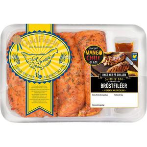 Guldfågeln Majskycklingbröstfilé Summer BBQ ca 1kg